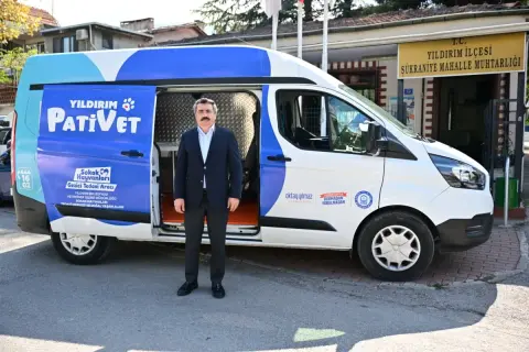 Bursa Yıldırım'da sahispsiz sokak hayvanlarına 'Pativet' şefkati