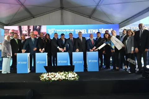 TEKNOSAB Lojistik Parkı temeli atıldı