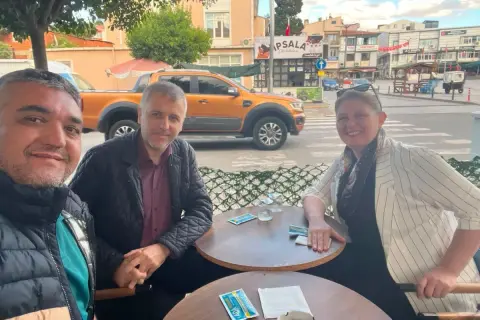 CHP Edirne Başkanı Özlem Becan, Ipsala'yı ziyaret etti