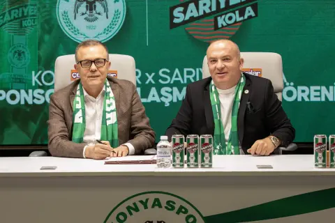 Konyaspor ile Sarıyer Kola anlaştı: 2 sezonluk sponsorluk