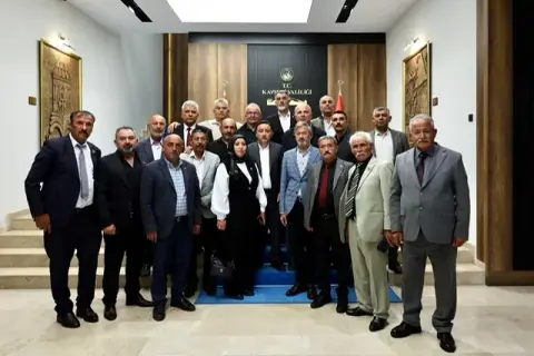 Kayseri'de kamu kurumları ve muhtarlar bir araya geldi