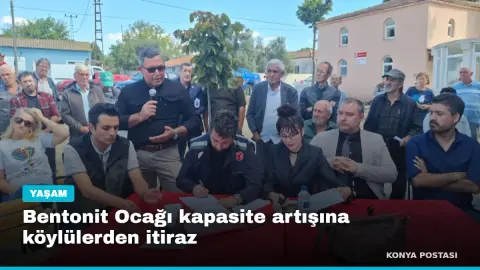Bentonit Ocağı kapasite artışına köylülerden itiraz