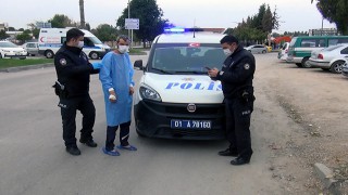 Tedavi gördüğü hastaneden hasta önlüğüyle kaçtı