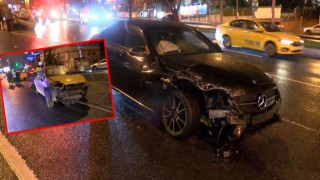 Kazada kendi taksisinin altında kaldı