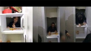 Gasp şüphelisi dolabın gizli bölümünde yakalandı