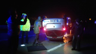 Takla atan otomobil çalıntı çıktı