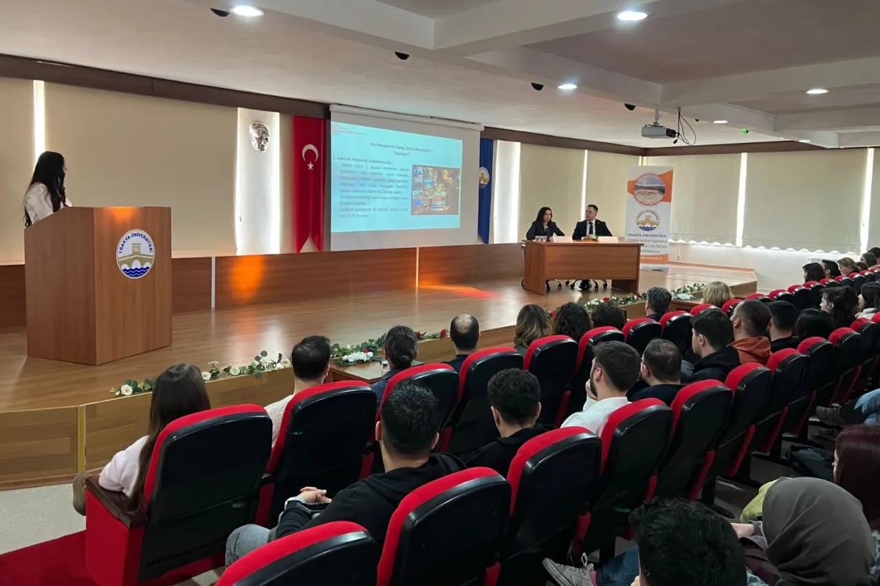 Edirne'de Keşan’da öğrencilere siber suç ve hesap kiralama uyarısı