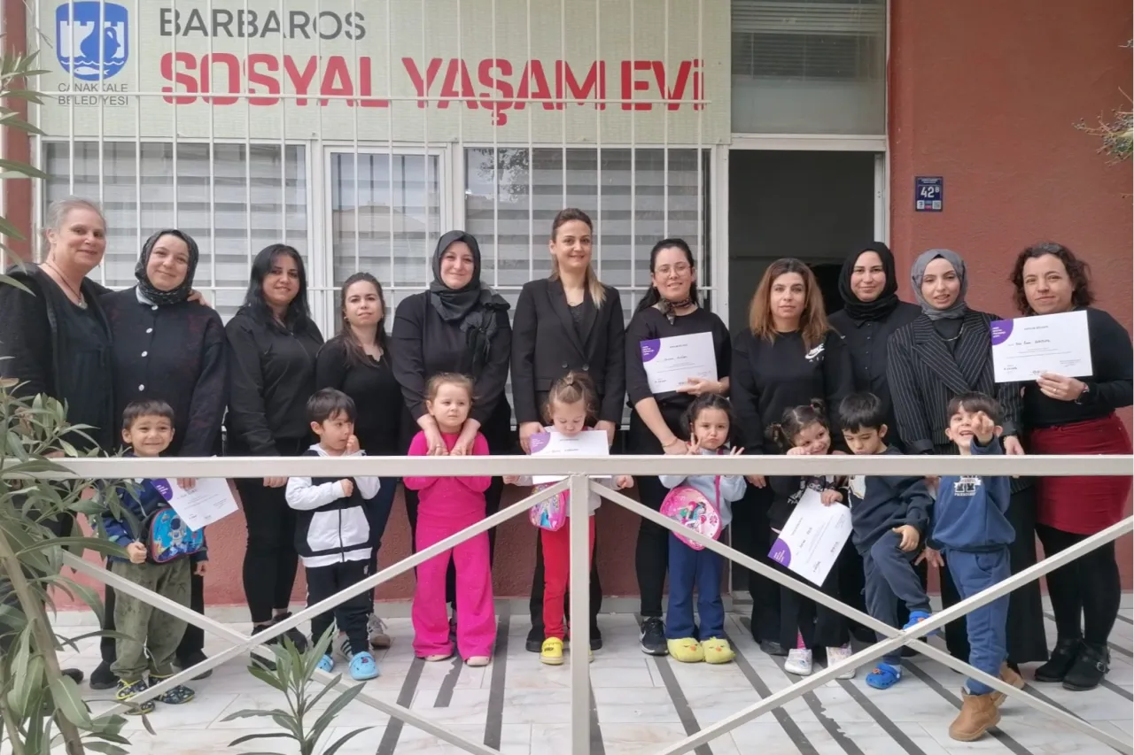 Çanakkale'de Anne Destek Programı tamamlandı