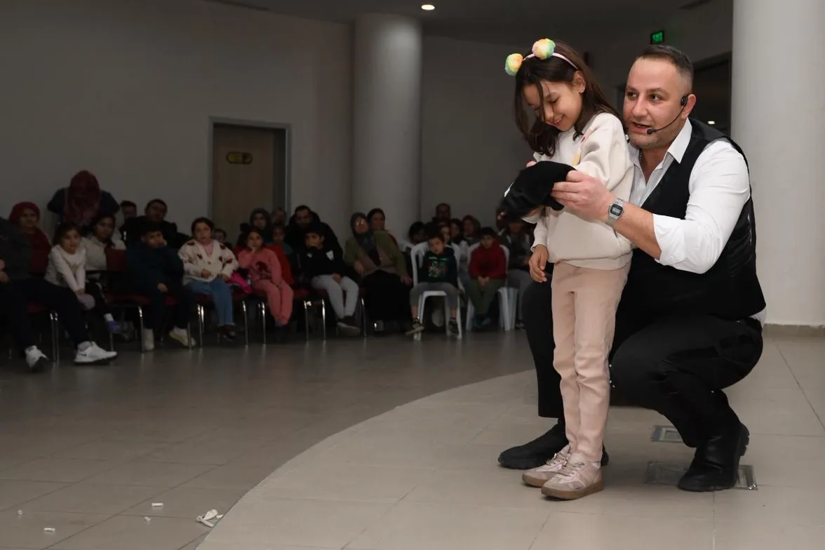 Bursa Demirtaş’taki çocuklar doyasıya eğlendi