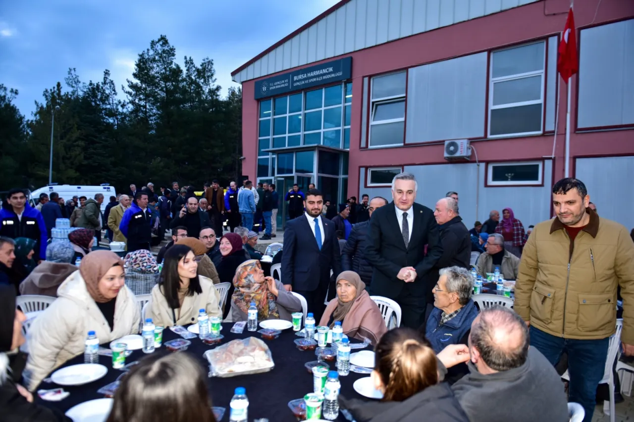 Bursa'da iftar bereketi Harmancık’ta yaşandı