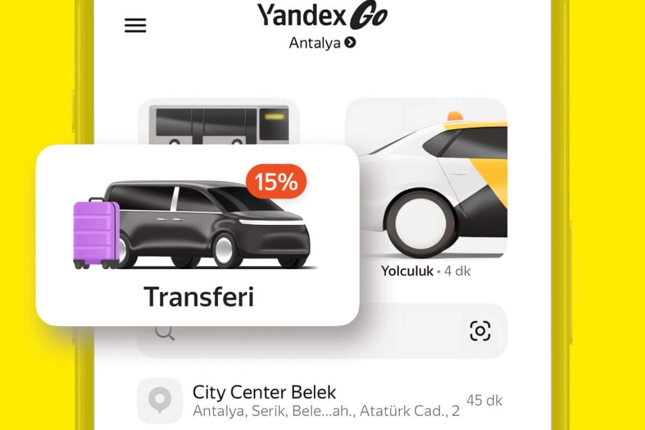 Antalya'da yeni 'transfer' hizmeti kullanıma sunuldu