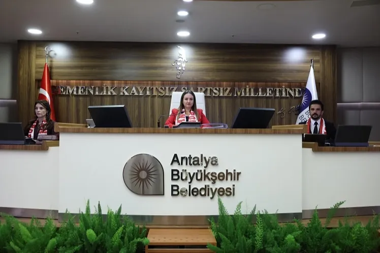 Antalya Büyükşehir Belediye Meclisi’nden Antalyaspor’a destek