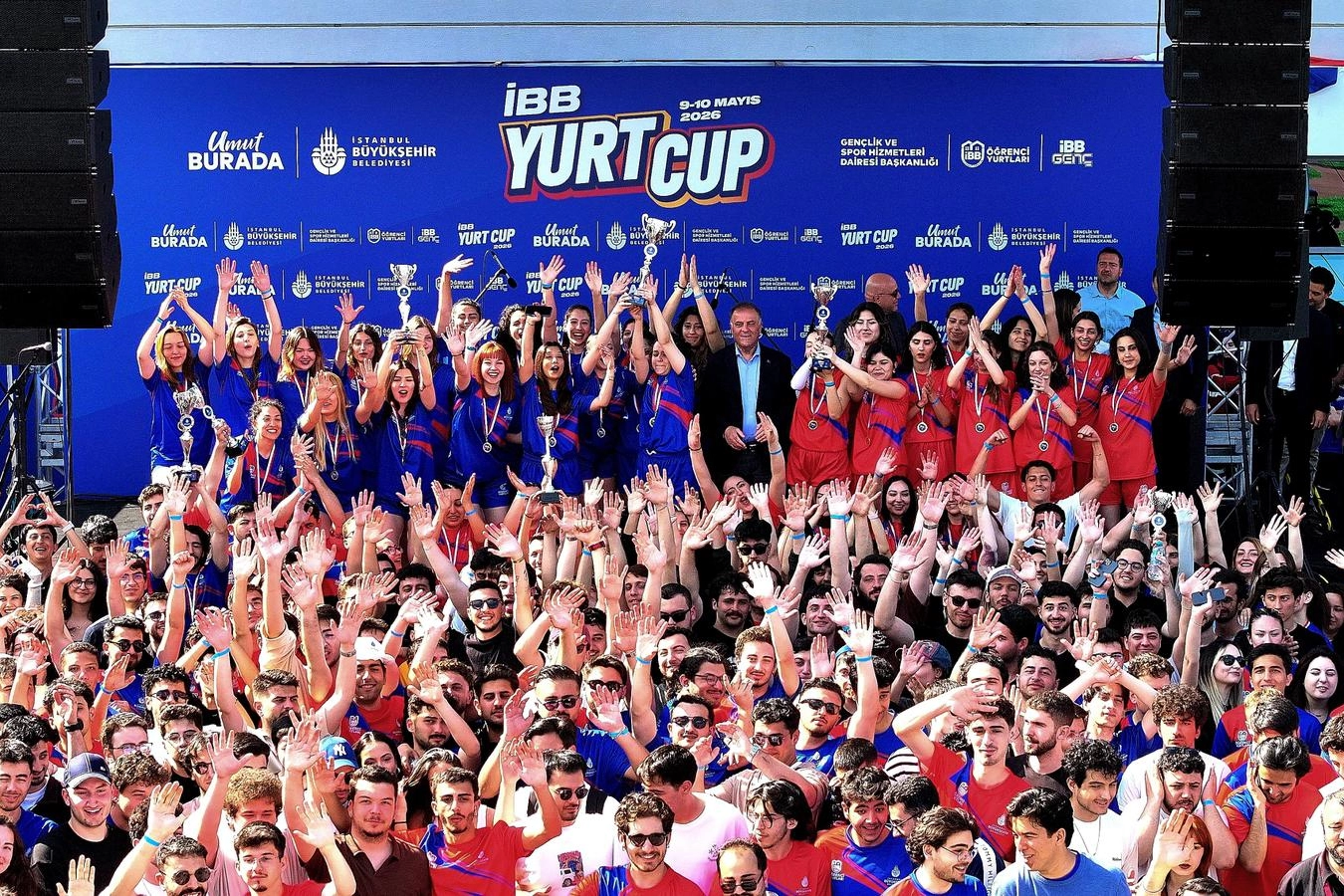İBB Yurtları Spor Şenliği'nde ödüller sahiplerini buldu