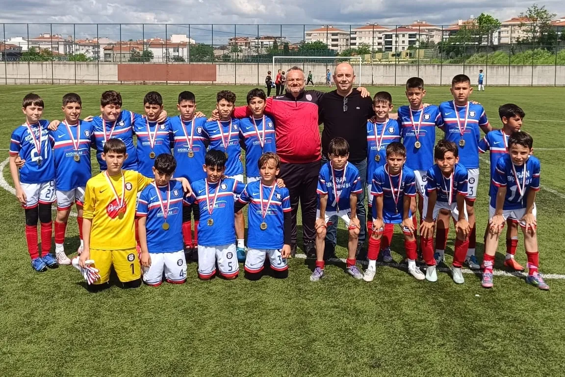 Edirne U12'de şampiyonu Keşan Genç Ordu oldu