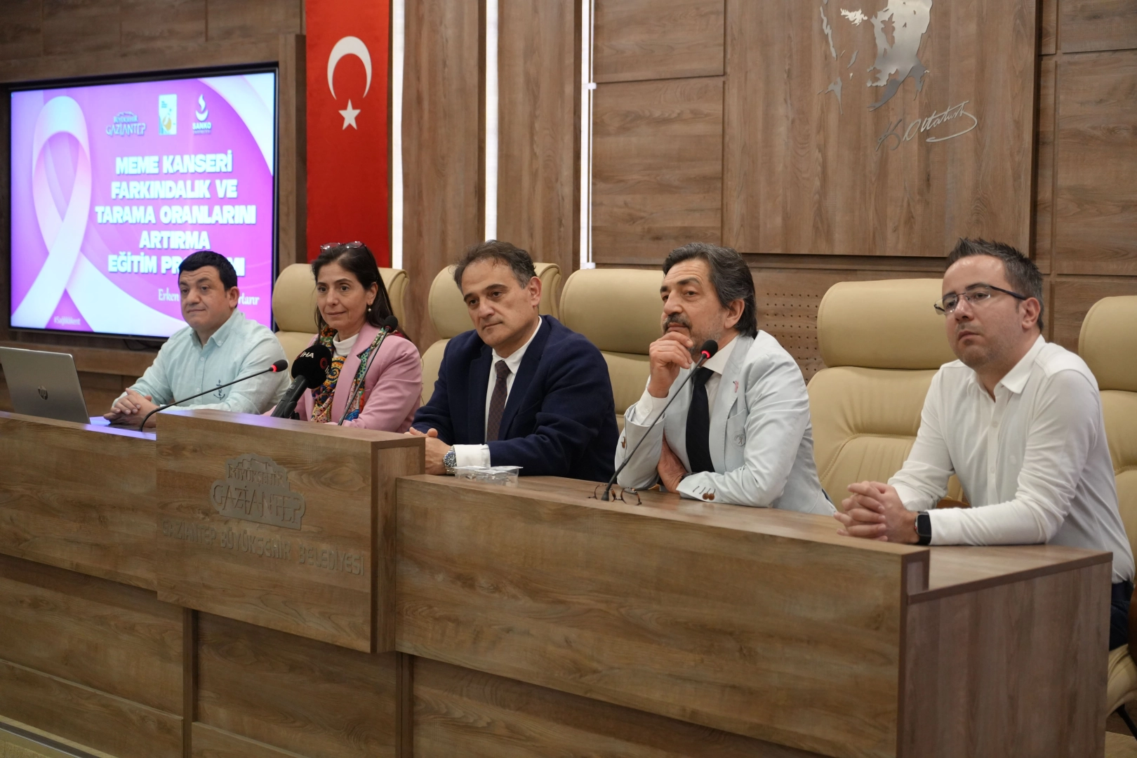 Gaziantep’te meme kanseri erken tanı eğitimi