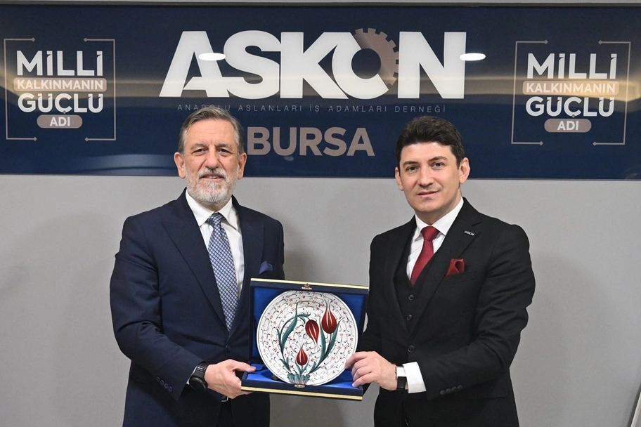 Bursa iş dünyası ASKON’da buluştu... BTSO Başkanı Burkay’dan '2030 vizyonu' vurgusu