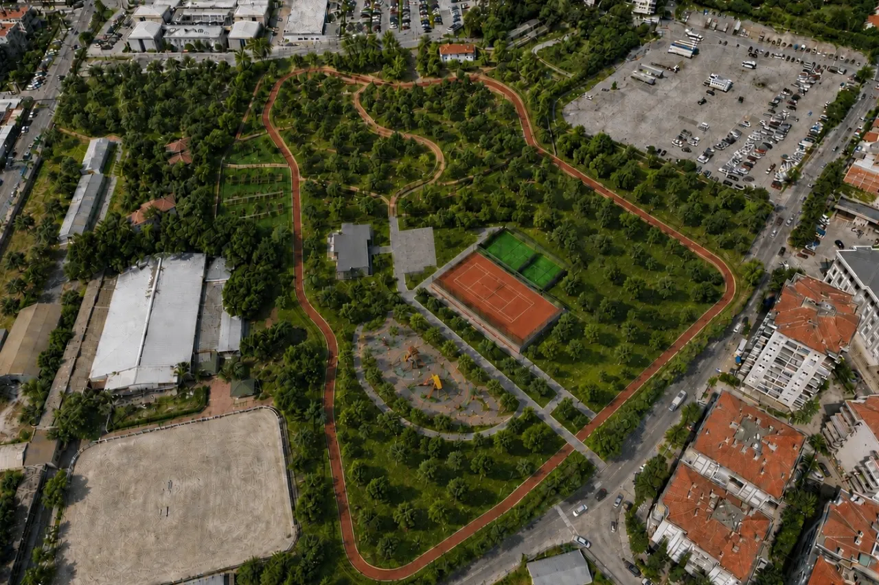 İzmir'de Aliberti Köşkü kent parkına dönüşüyor
