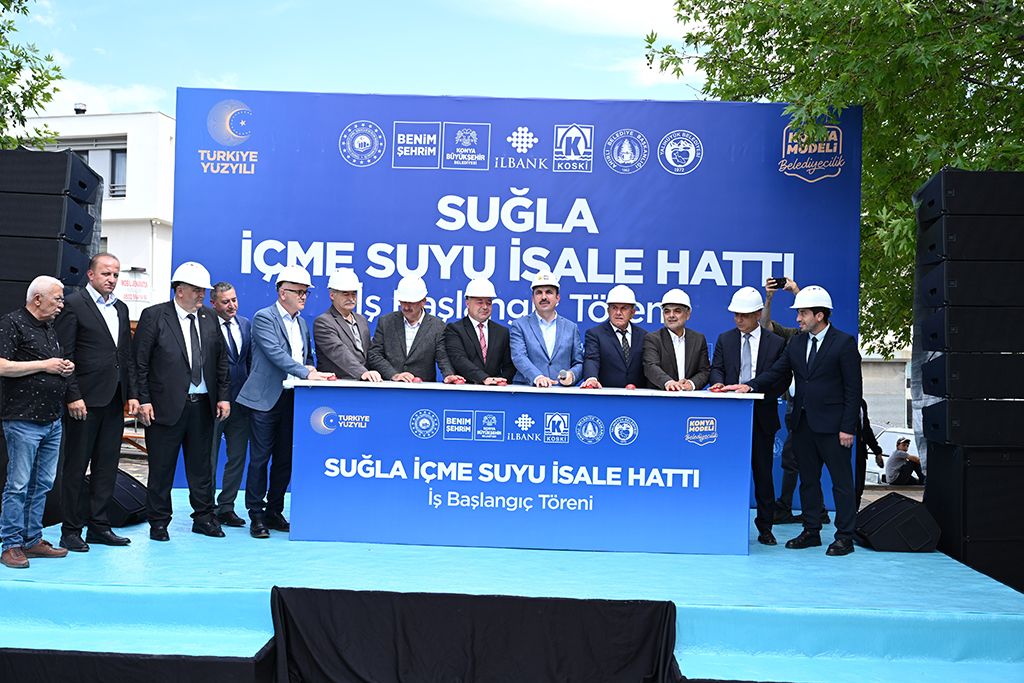 Ahırlı ve Yalıhüyük’e Kesintisiz İçme Suyu Sağlayacak Proje Başlatıldı