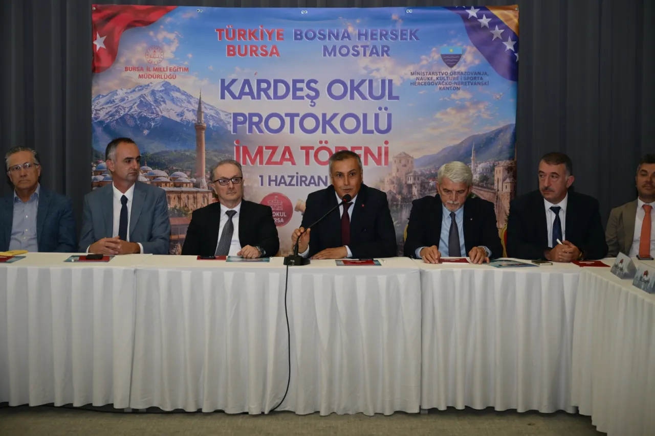 Bursa ile Mostar arasında eğitim köprüsü kuruldu