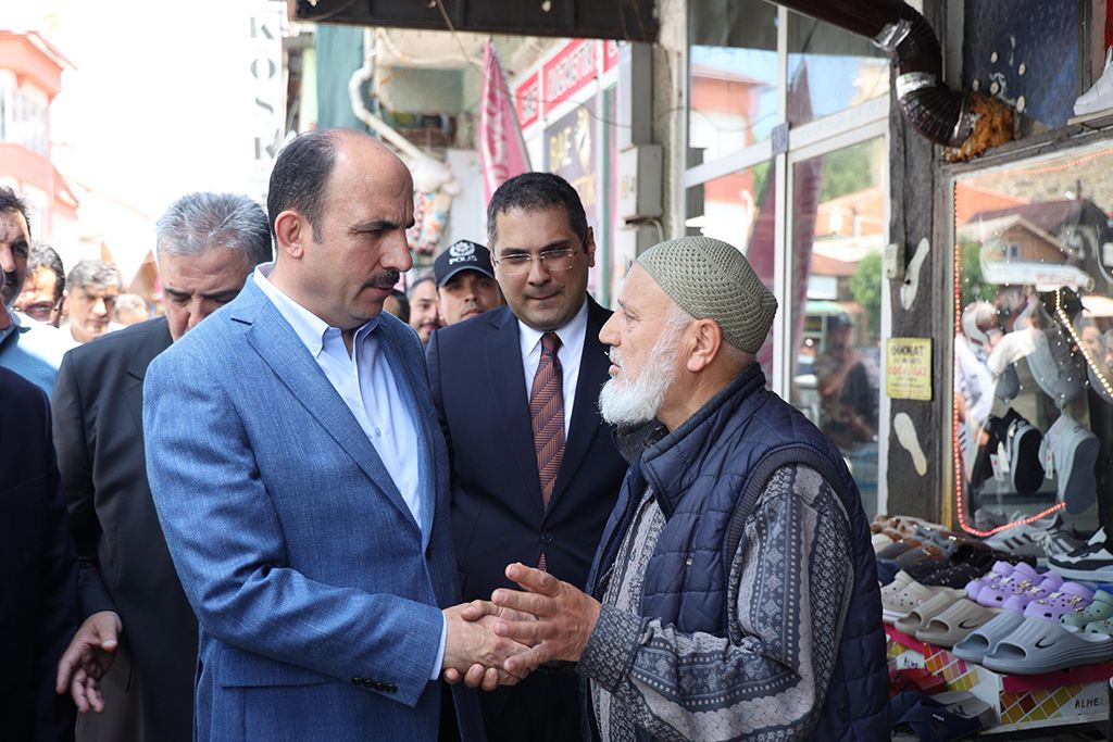BAŞKAN ALTAY GÜNEYSINIR VE BOZKIR’DA VATANDAŞLARLA BULUŞTU