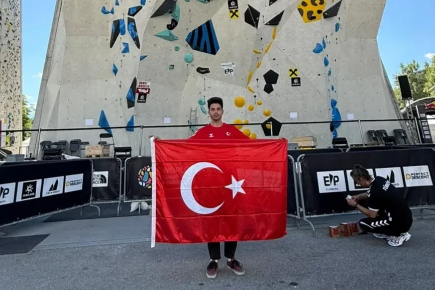 Bursa İnegöllü sporcu Dünya Kupası’nda Türkiye için yarıştı