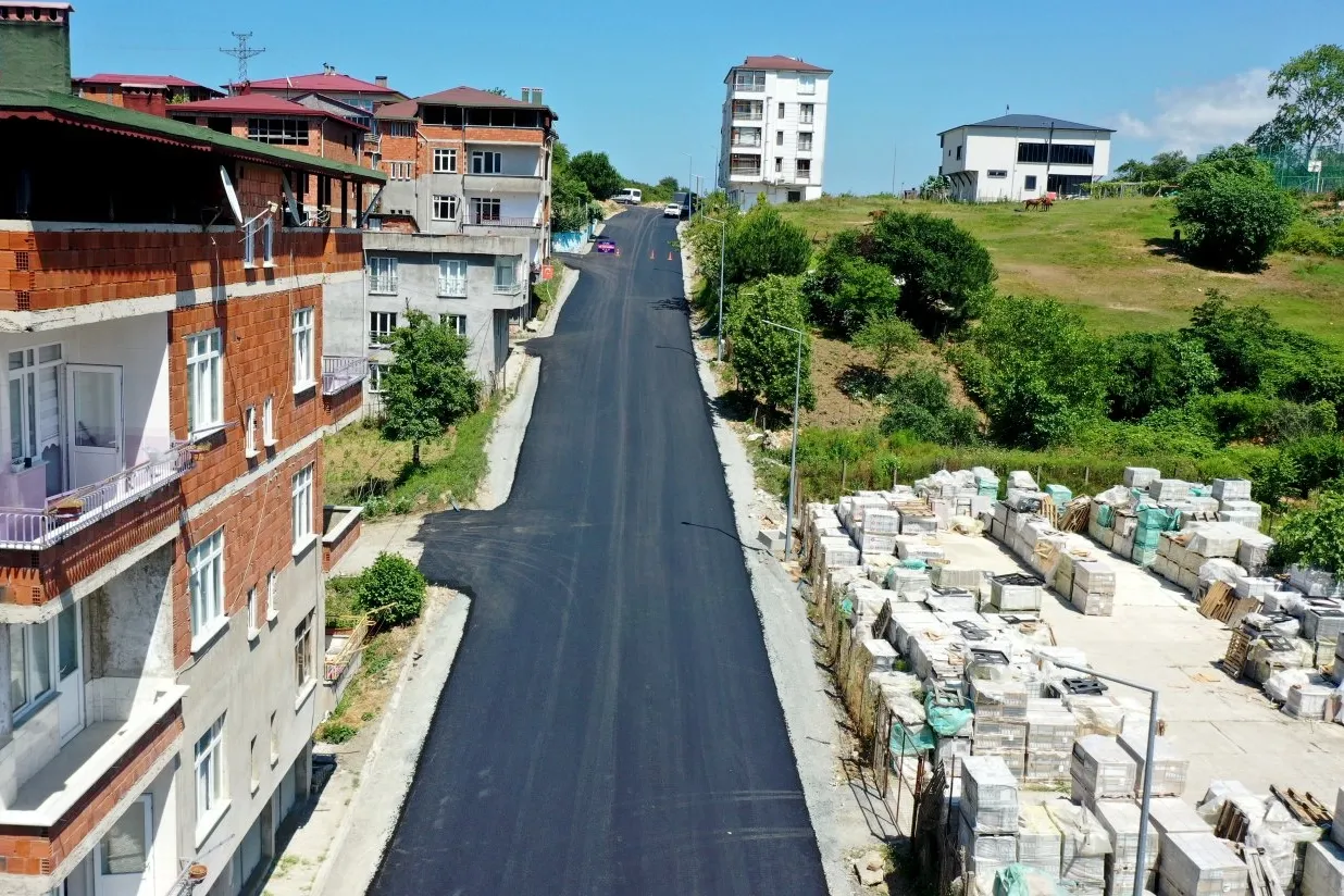 Ünye Gürecülü Mahallesi sıcak asfalta kavuştu