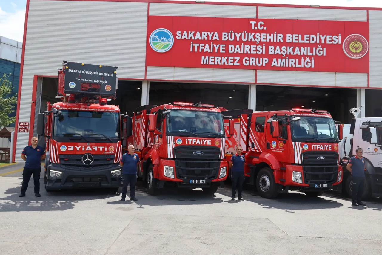 Sakarya İtfaiye Teşkilatı'nın yeni güçleri