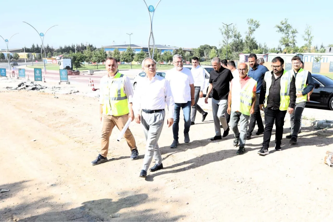 Kocaeli Büyükşehir Genel Sekreteri'nden Gebze’deki stratejik projelere yerinde inceleme