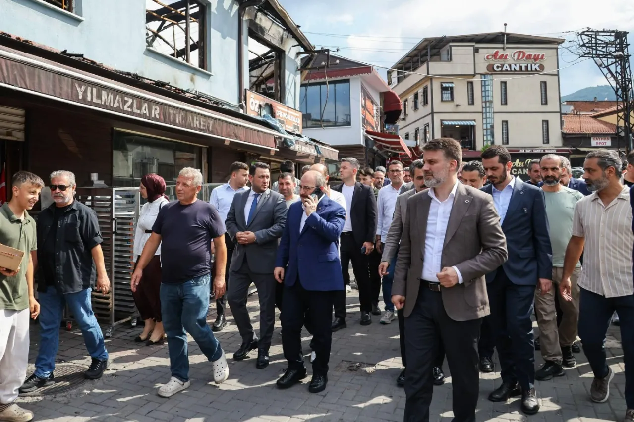 Bursa Kayhan Çarşısı’nda yaralar sarılıyor