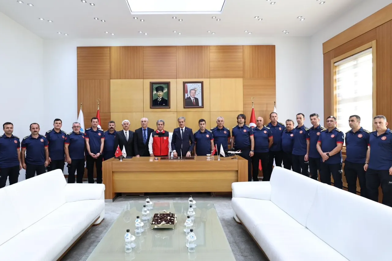 Sakarya Başkan Alemdar’dan itfaiye teşkilatına teşekkür