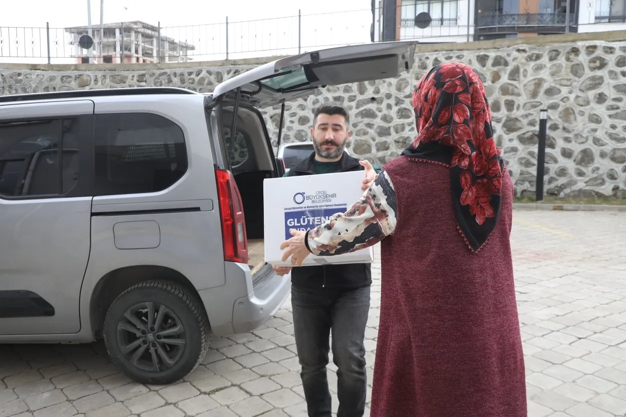 Ordu’da çölyak hastalarına Büyükşehir’den destek