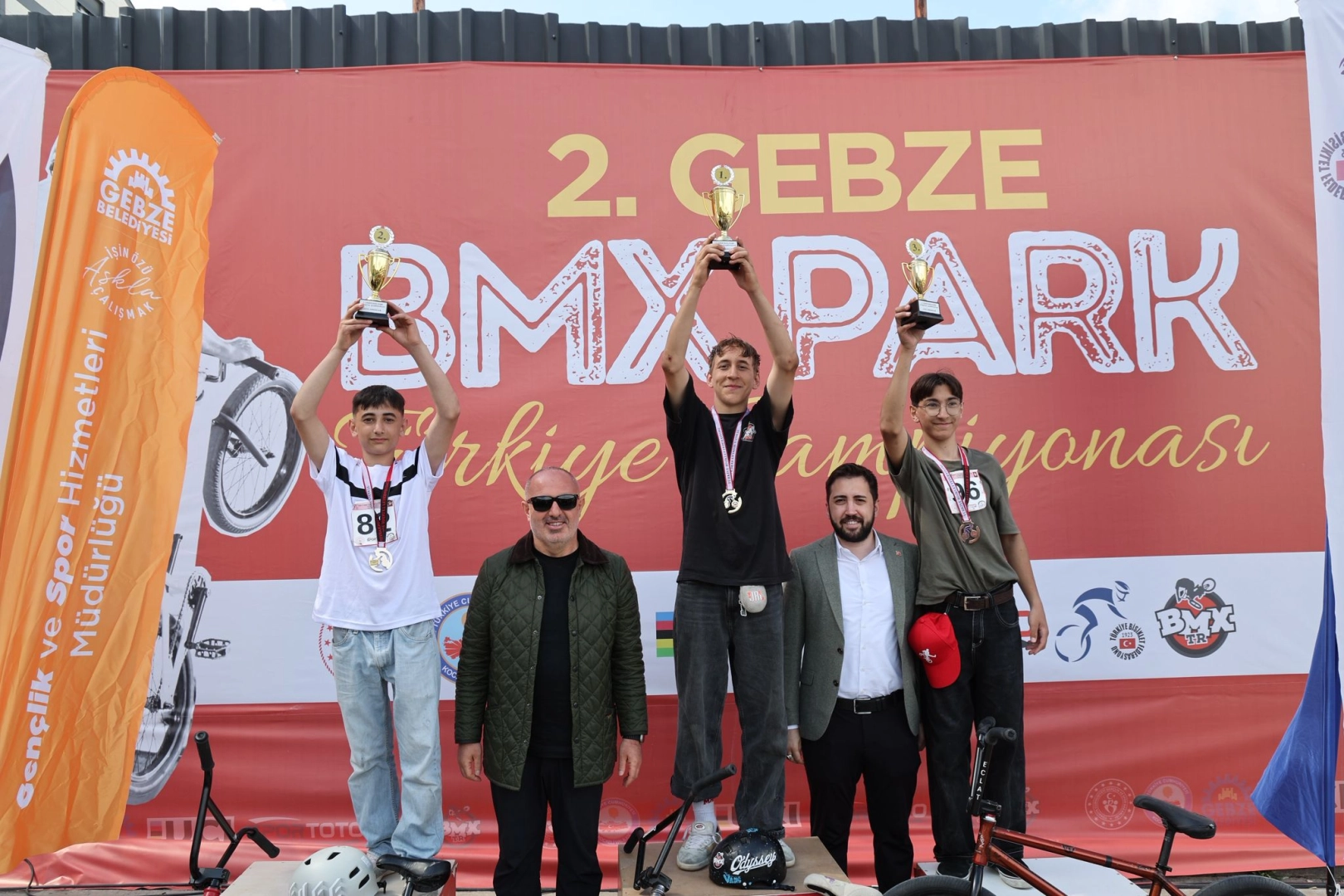 Gebze’de BMX Park Türkiye Şampiyonası nefes kesti