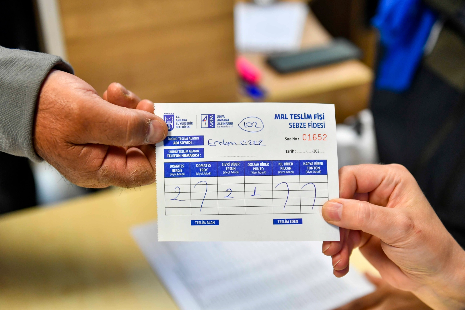 Ankara Büyükşehir'den 8 milyonluk fidan hibe desteği