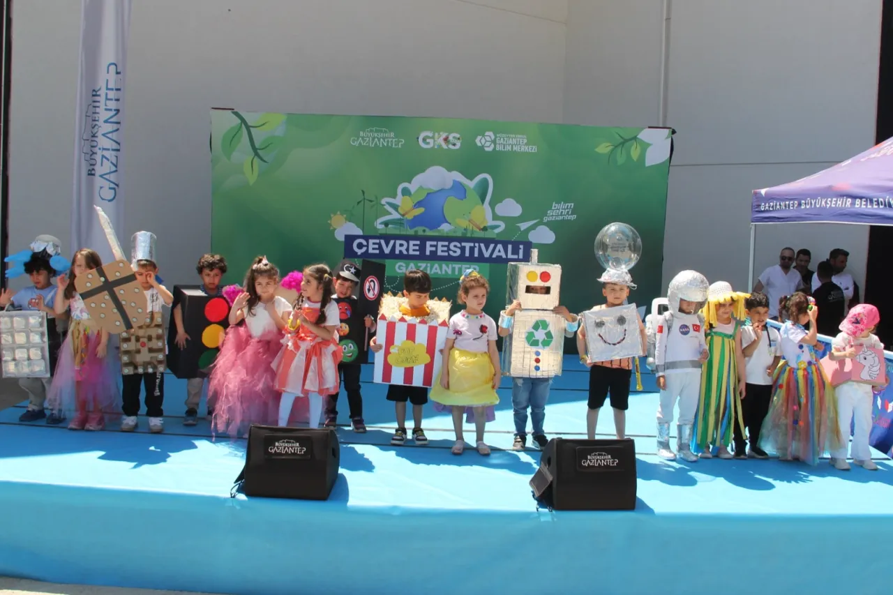 Çevre Festivali Gaziantep’te çocukları ve aileleri buluşturdu