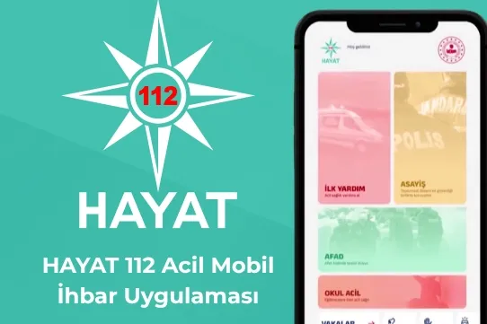 HAYAT 112 bir ayda 600 bini aştı... 7 bin 157 acil vakaya dijital müdahale