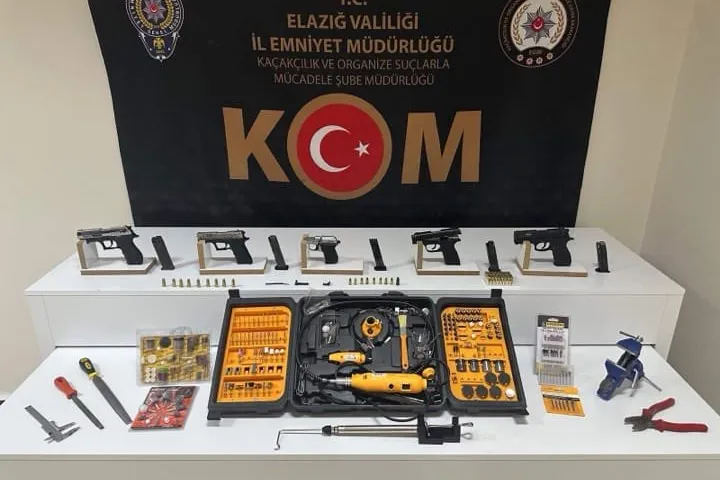 Elazığ’da silah ticaretine operasyon!