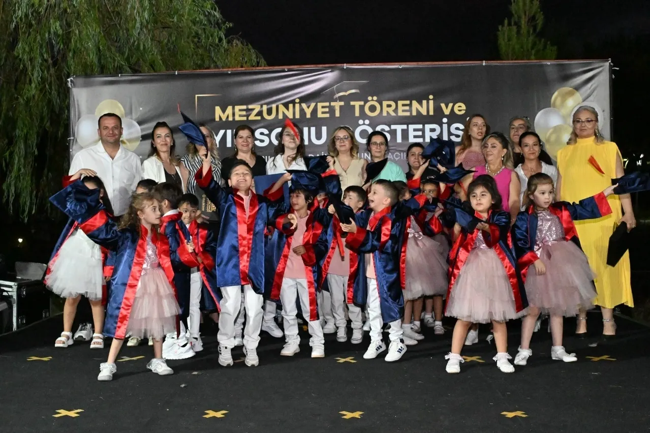 Büyükşehir Çocuk Eğitim Merkezlerinde mezuniyet heyecanı