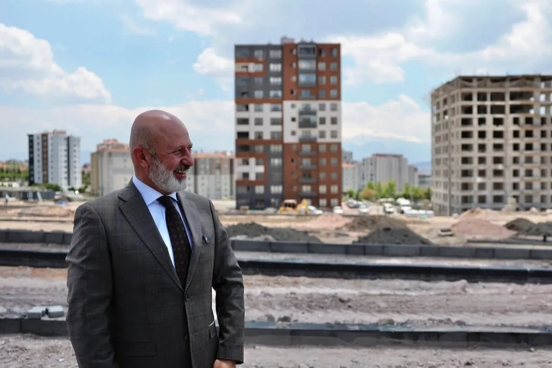 Kayseri Kocasinan'da kentsel dönüşümle yeni yaşam alanları yükseliyor