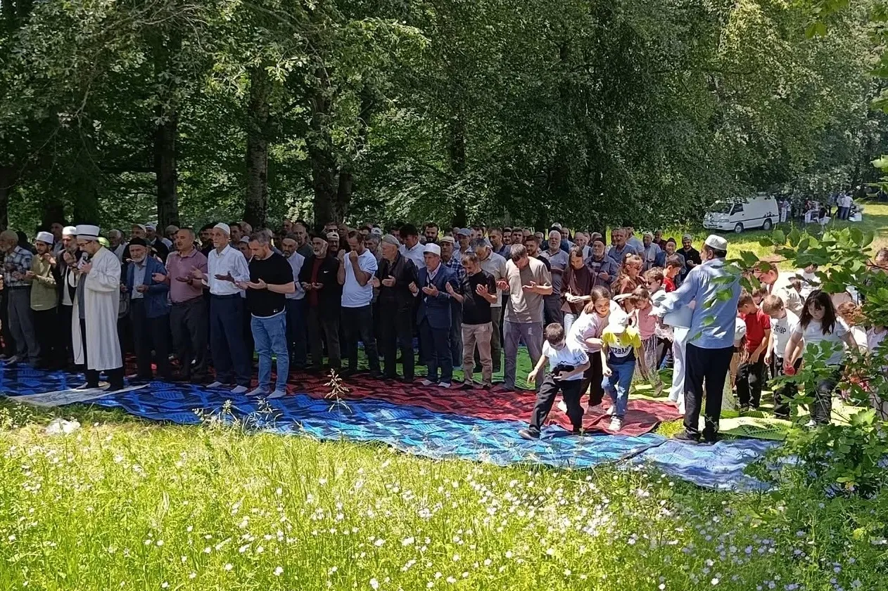 Bilecik Güde Köyü yağmur ve şükür duasında