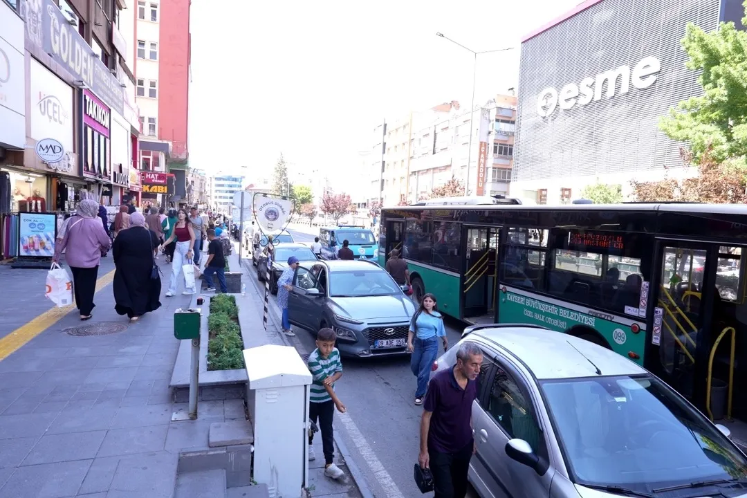 Kayseri zabıtasından toplu taşıma denetimi