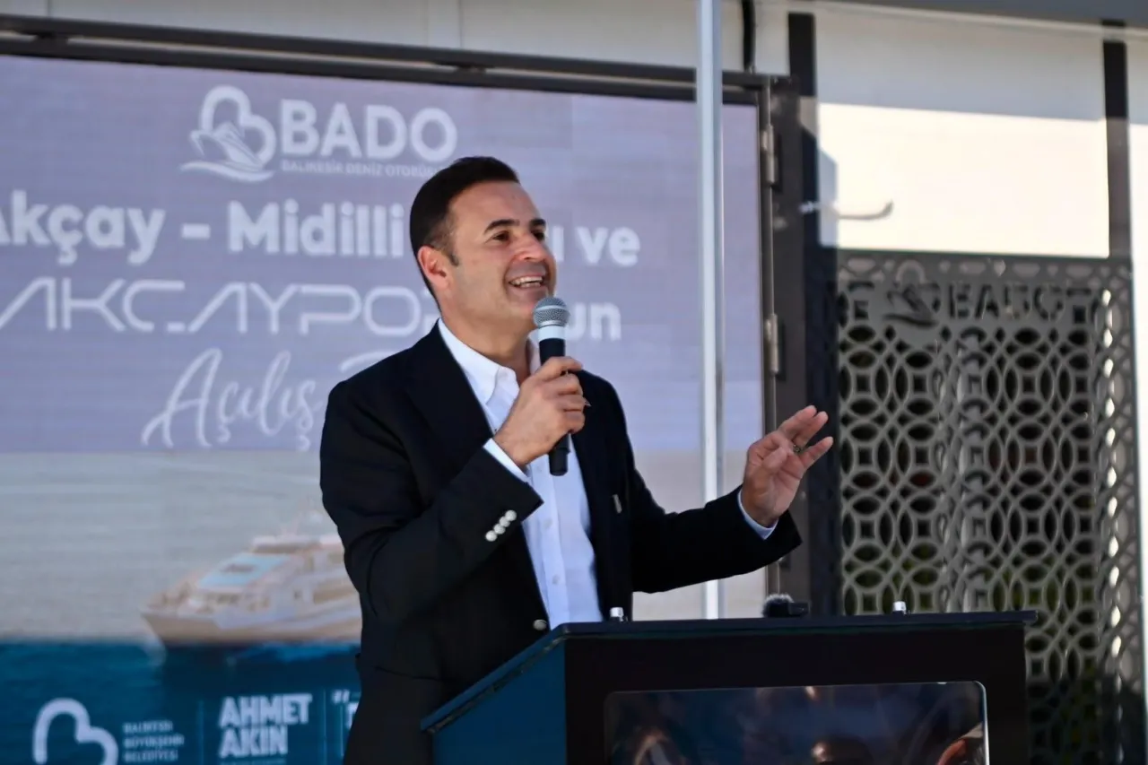 BADO'nun Akçay-Midilli Hattı açıldı
