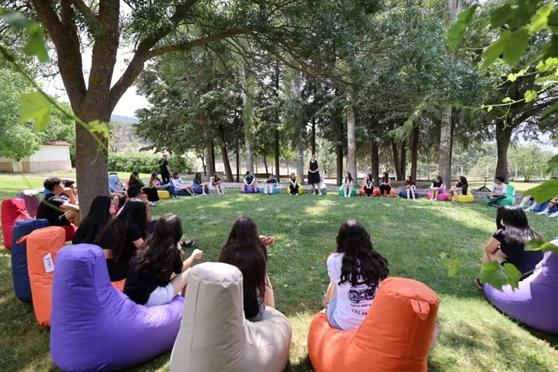 Denizlili gençler Büyükşehir’in yaz kampında buluştu