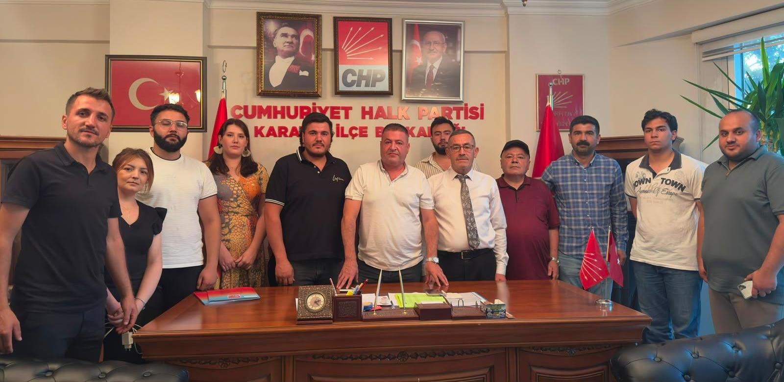 CHP Karatay'a yeni ilçe başkanı: Ali Yücel