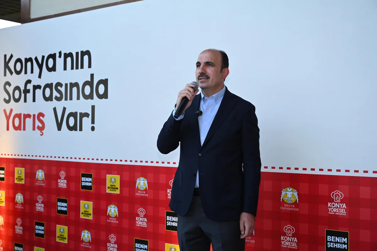 BAŞKAN ALTAY: "KONYA'YA GELDİĞİNİZDE GÖNLÜNÜZ DOYAR"