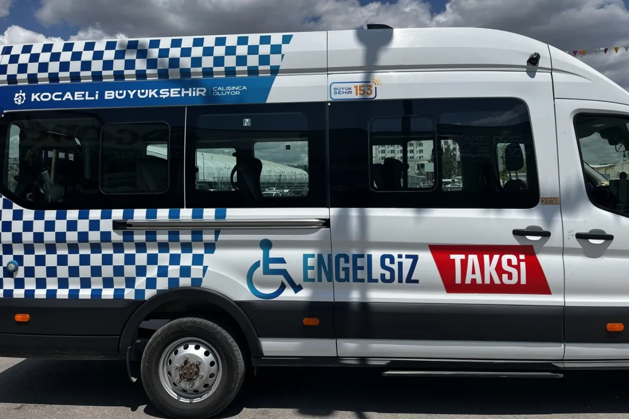 Kocaeli'nde “Engelsiz Taksi” 6 ayda 13 bin kez yola çıktı
