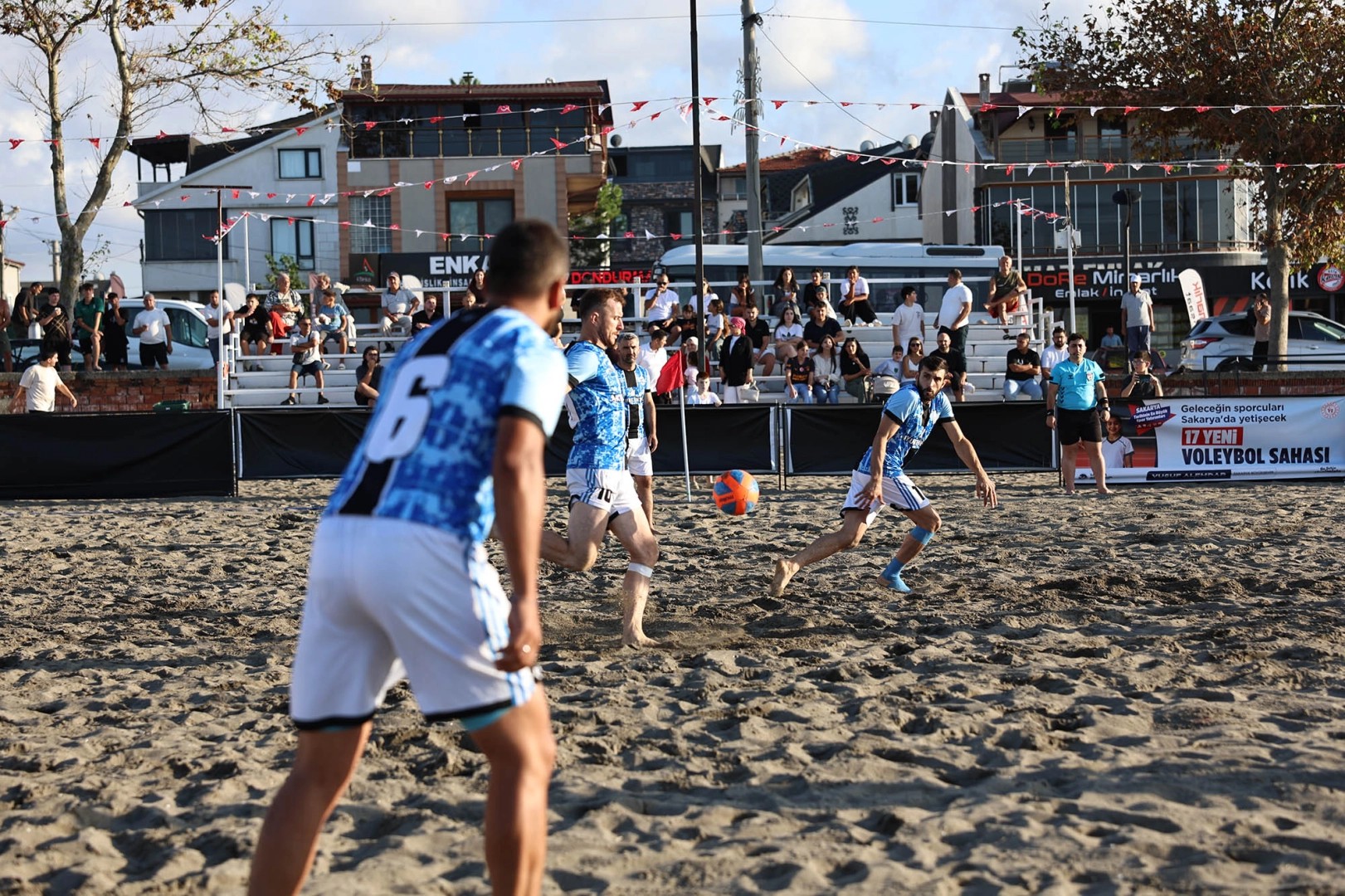 Sakarya Kocaali Sahili'nde futbol kupayla taçlandı
