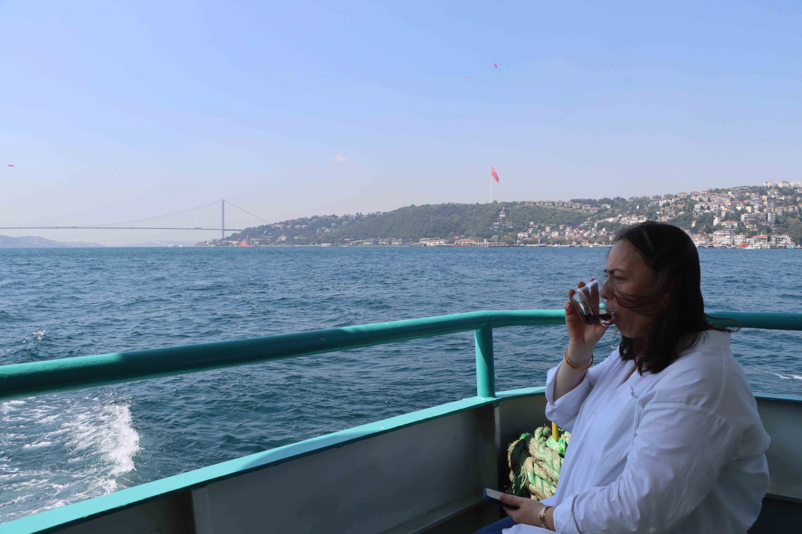 Maltepeli kadınlar Boğaz turunda bir araya geldi