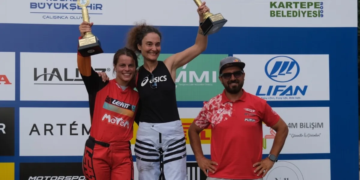 Kocaeli'de Süper Enduro’da kupalar sahiplerini buldu