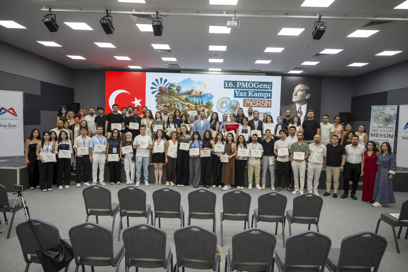 Mersin'de ‘Pmogenç Yaz Kampı’ sona erdi