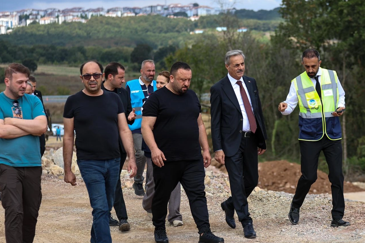 Sakarya’da Şehir Hastanesi çalışmaları yerinde görüldü